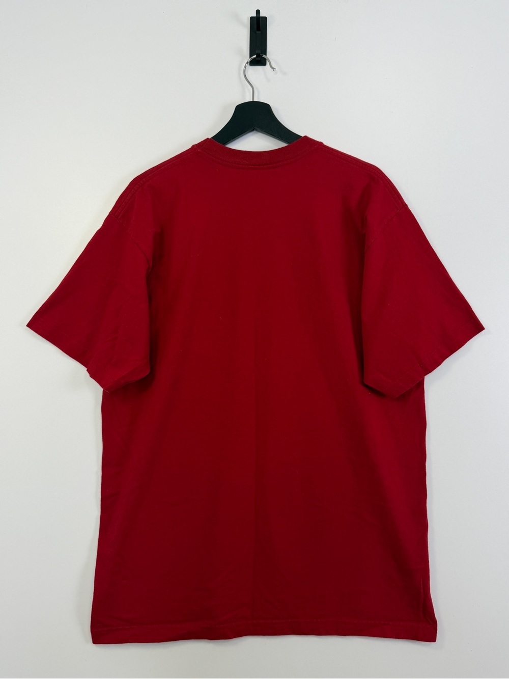 Vintage Chaps Ralph Lauren Palm Beach County T-Shirt Burgundy Red Y2K - Picture 2 of 8